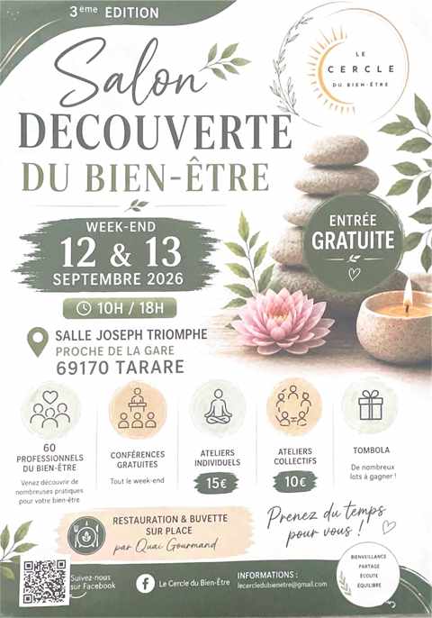 Affiche : Salon du bien-être de Tarare